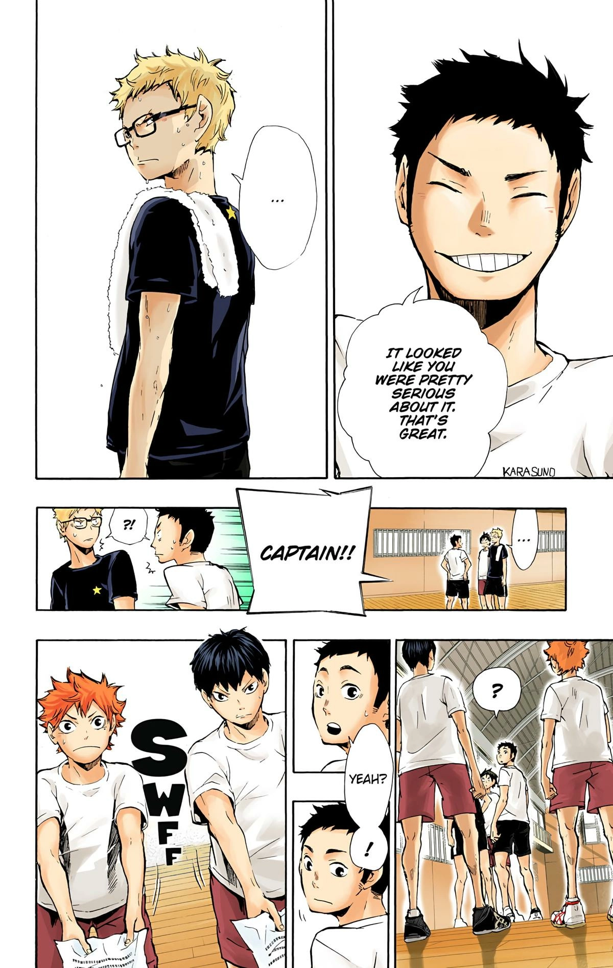 Read Haikyu!! (en) Manga Online