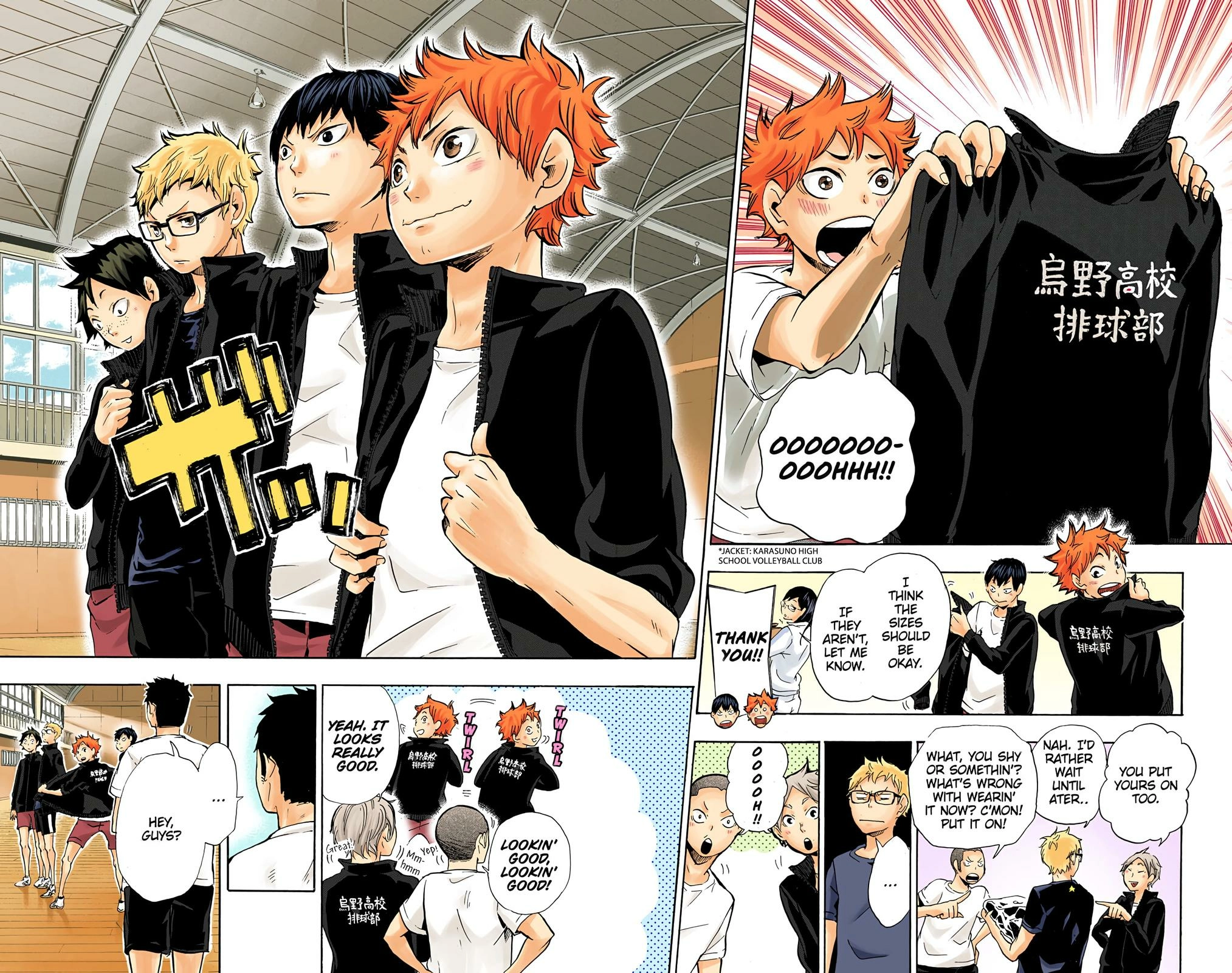 Read Haikyu!! (en) Manga Online