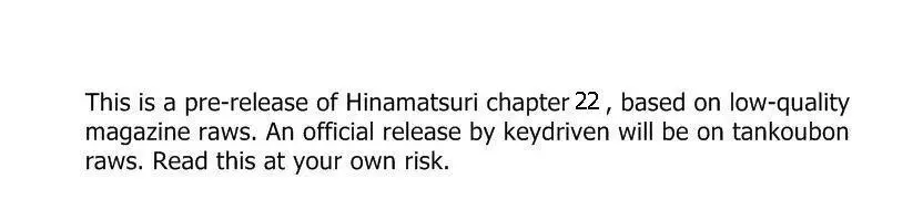 Read Hinamatsuri (en) Manga Online