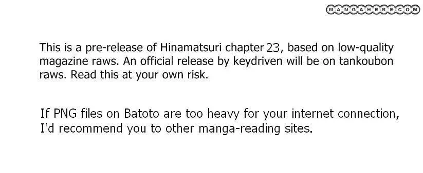 Read Hinamatsuri (en) Manga Online