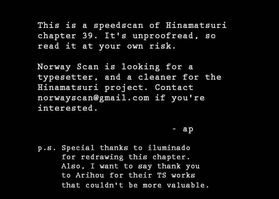 Read Hinamatsuri (en) Manga Online