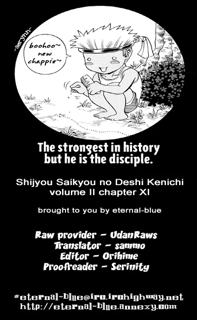 Read History's Strongest Disciple Kenichi (en) Manga Online
