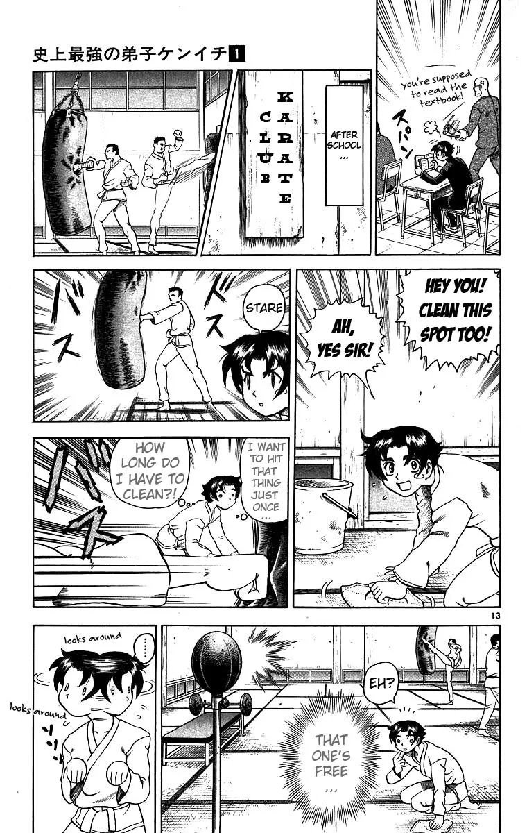 Read History's Strongest Disciple Kenichi (en) Manga Online