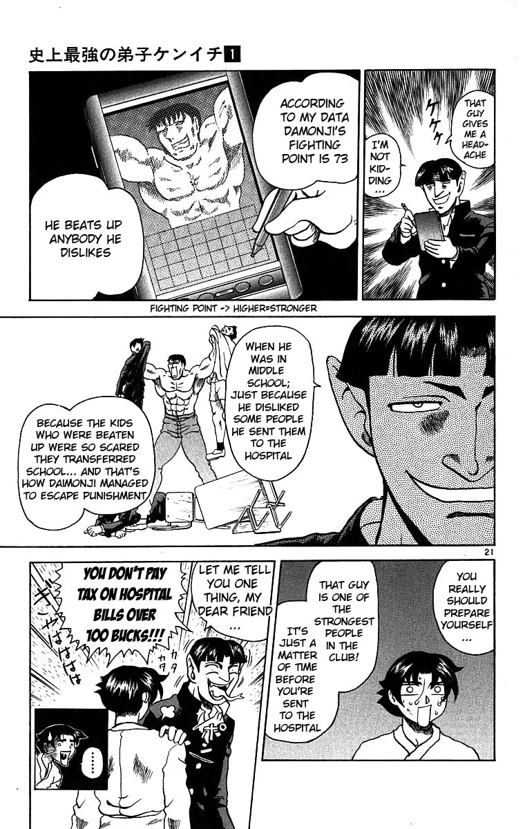 Read History's Strongest Disciple Kenichi (en) Manga Online