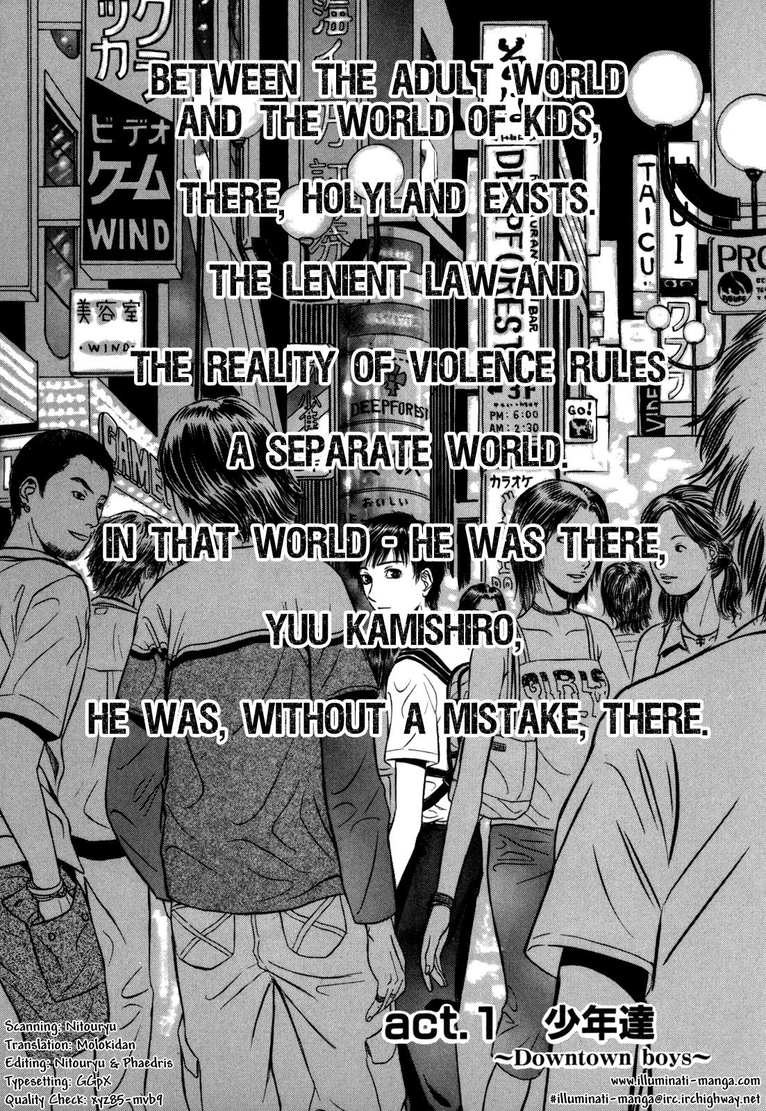 Read Holyland (en) Manga Online