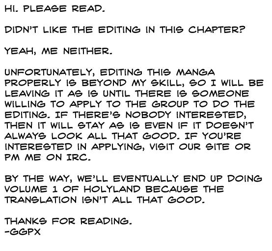 Read Holyland (en) Manga Online