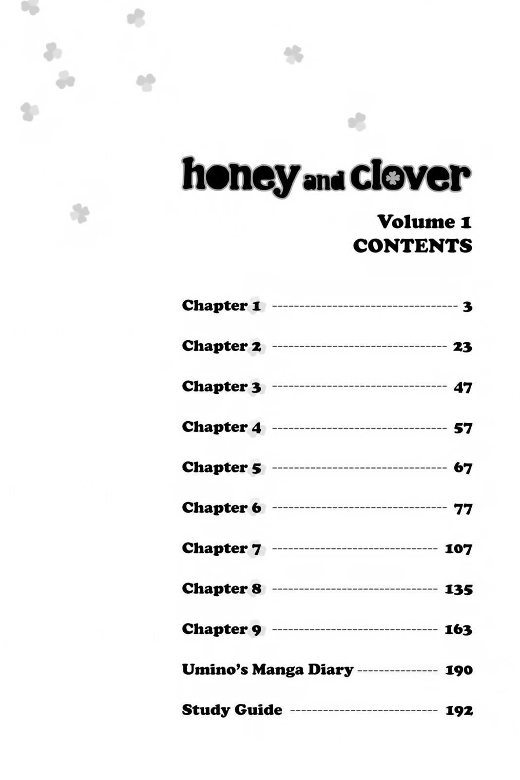 Read Honey and Clover (en) Manga Online