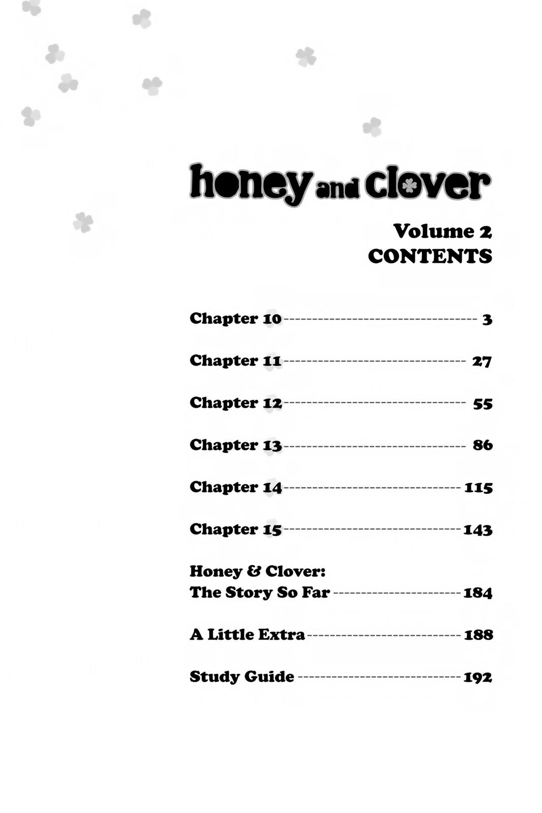 Read Honey and Clover (en) Manga Online