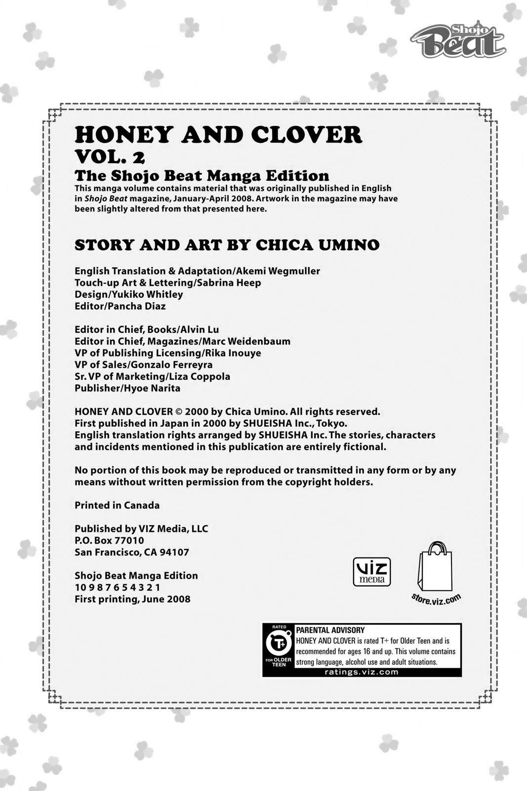 Read Honey and Clover (en) Manga Online