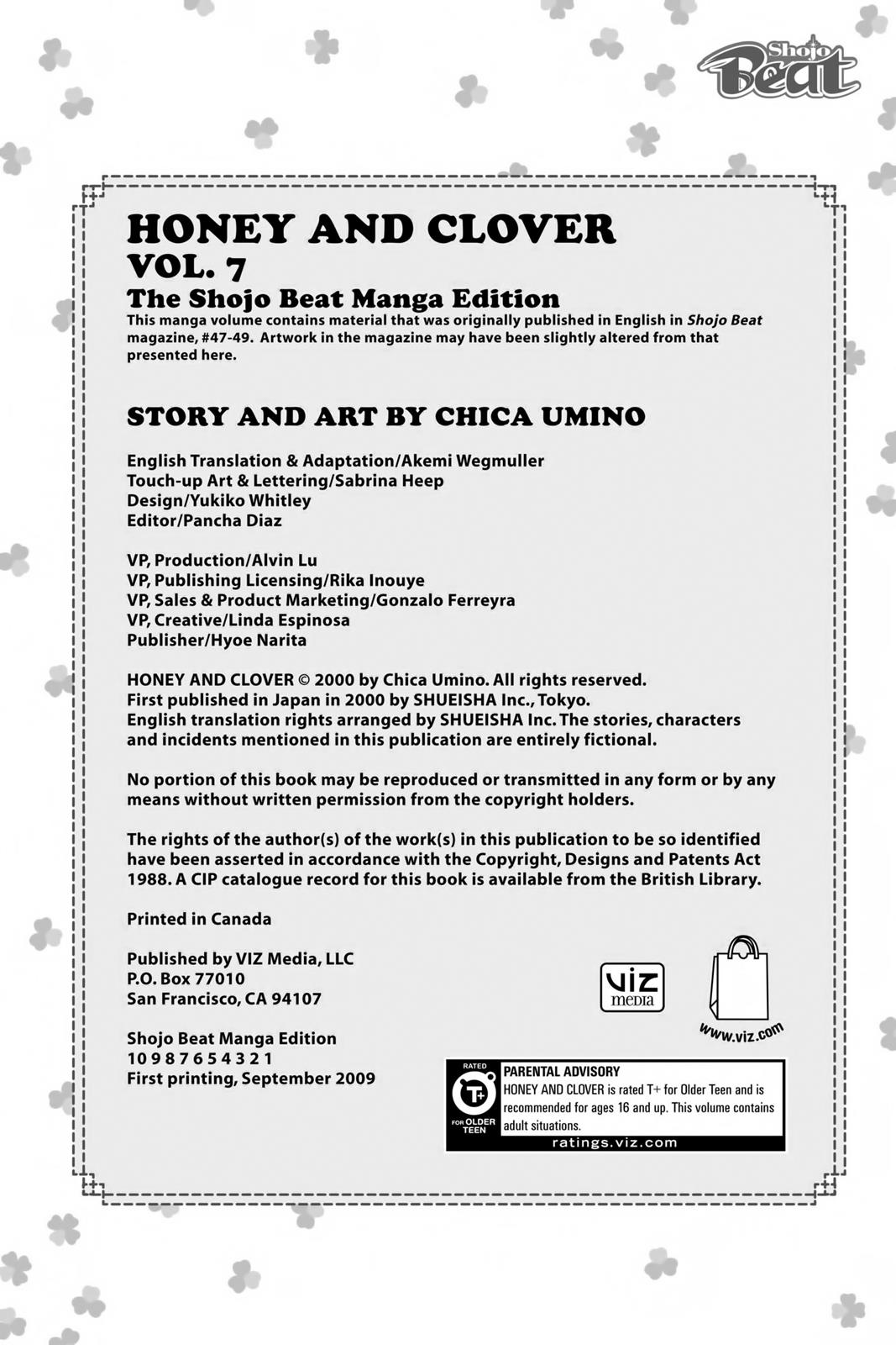 Read Honey and Clover (en) Manga Online