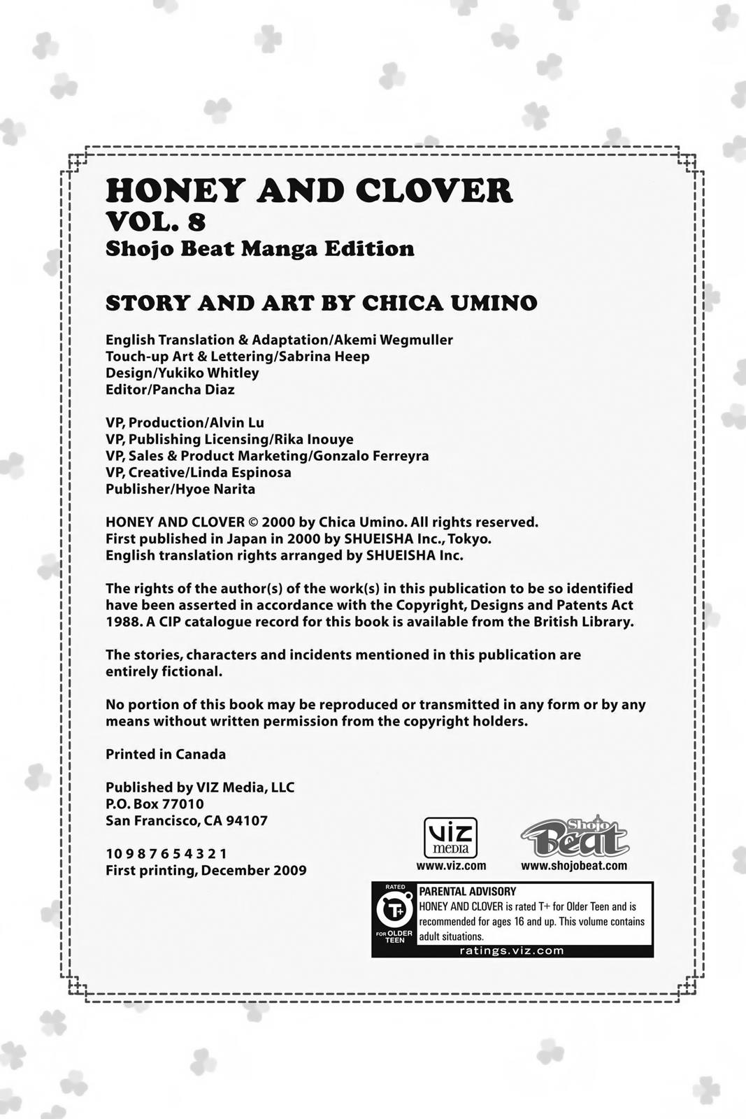 Read Honey and Clover (en) Manga Online
