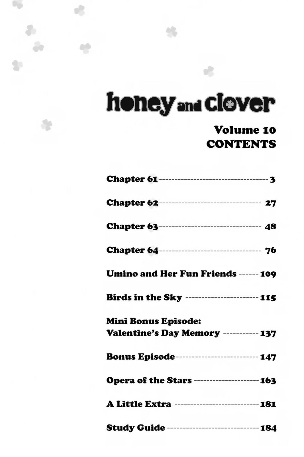 Read Honey and Clover (en) Manga Online