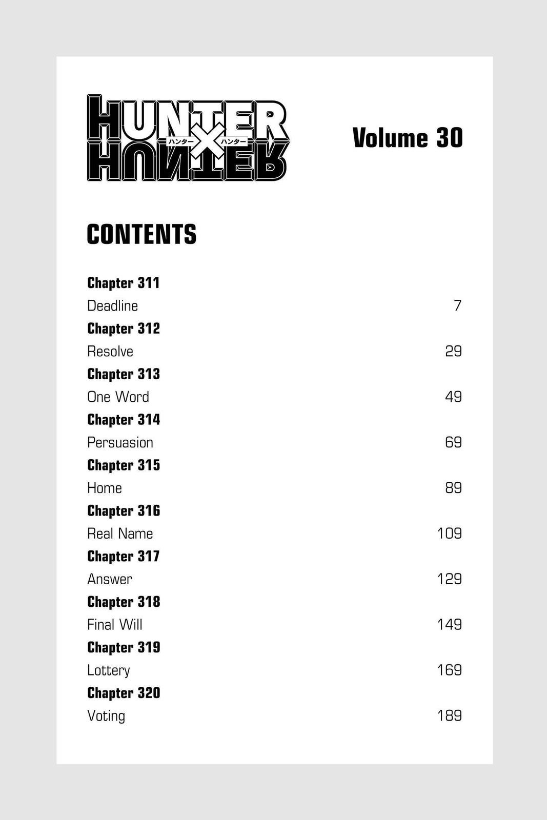 Read Hunter x Hunter (en) Manga Online