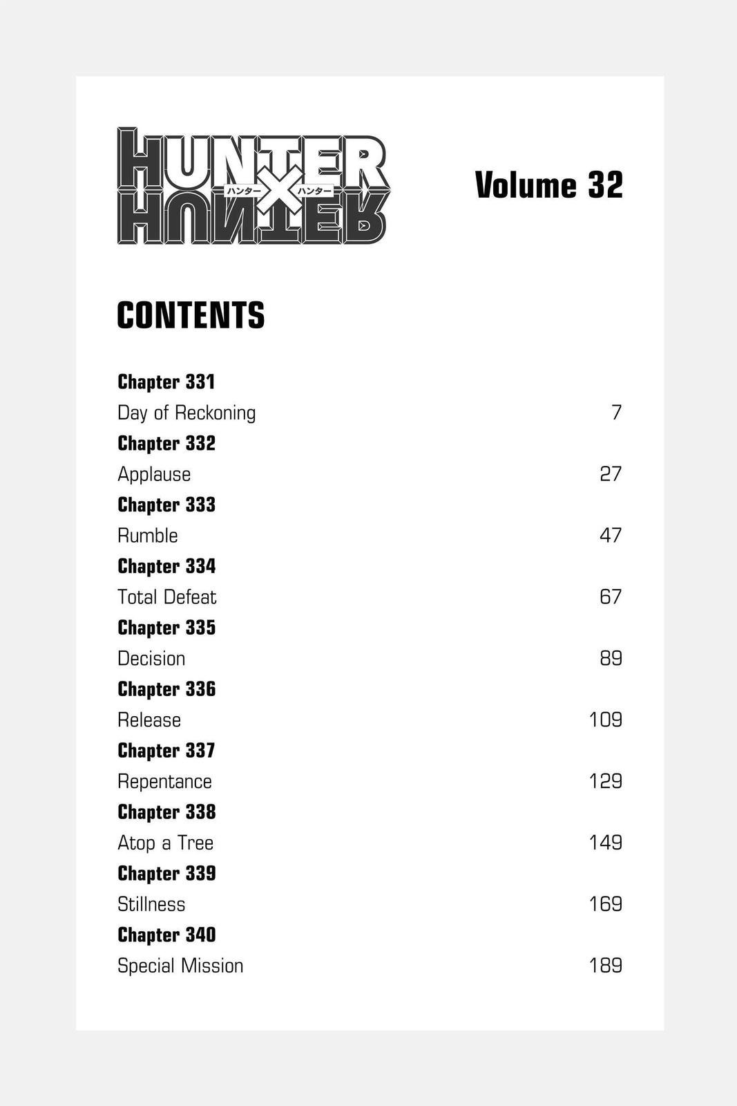 Read Hunter x Hunter (en) Manga Online