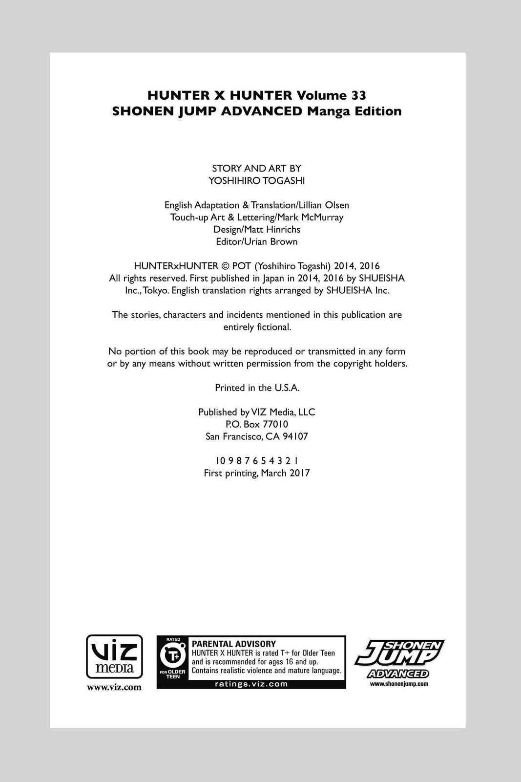 Read Hunter x Hunter (en) Manga Online