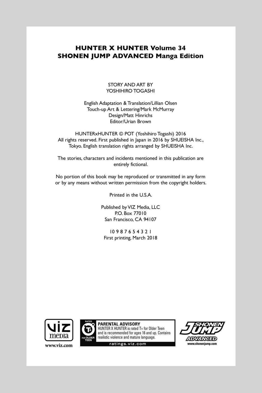 Read Hunter x Hunter (en) Manga Online