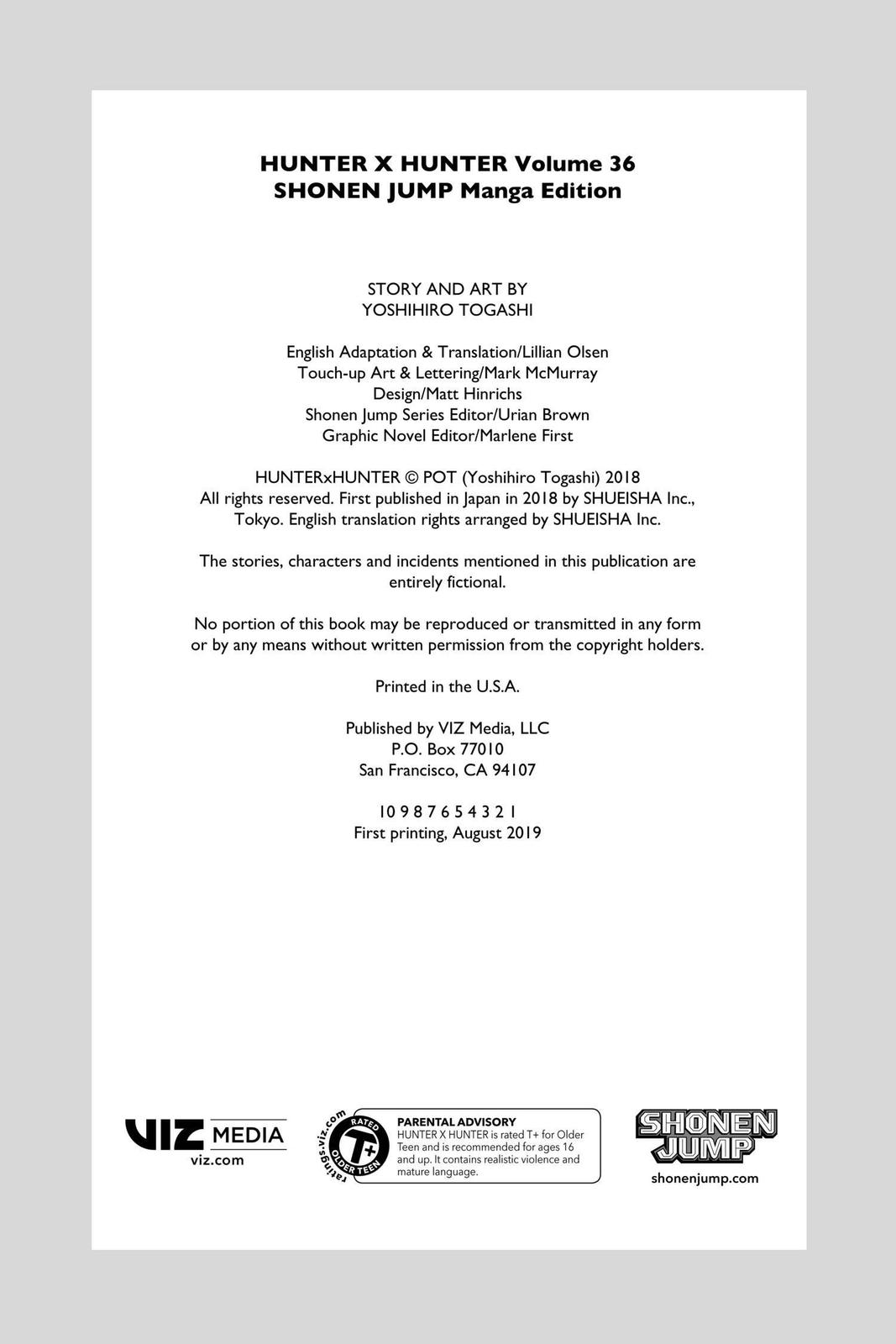 Read Hunter x Hunter (en) Manga Online