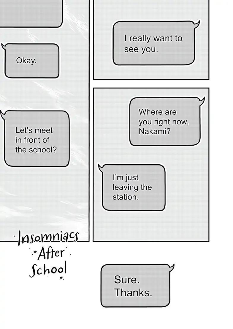 Read Insomniacs After School (en) Manga Online
