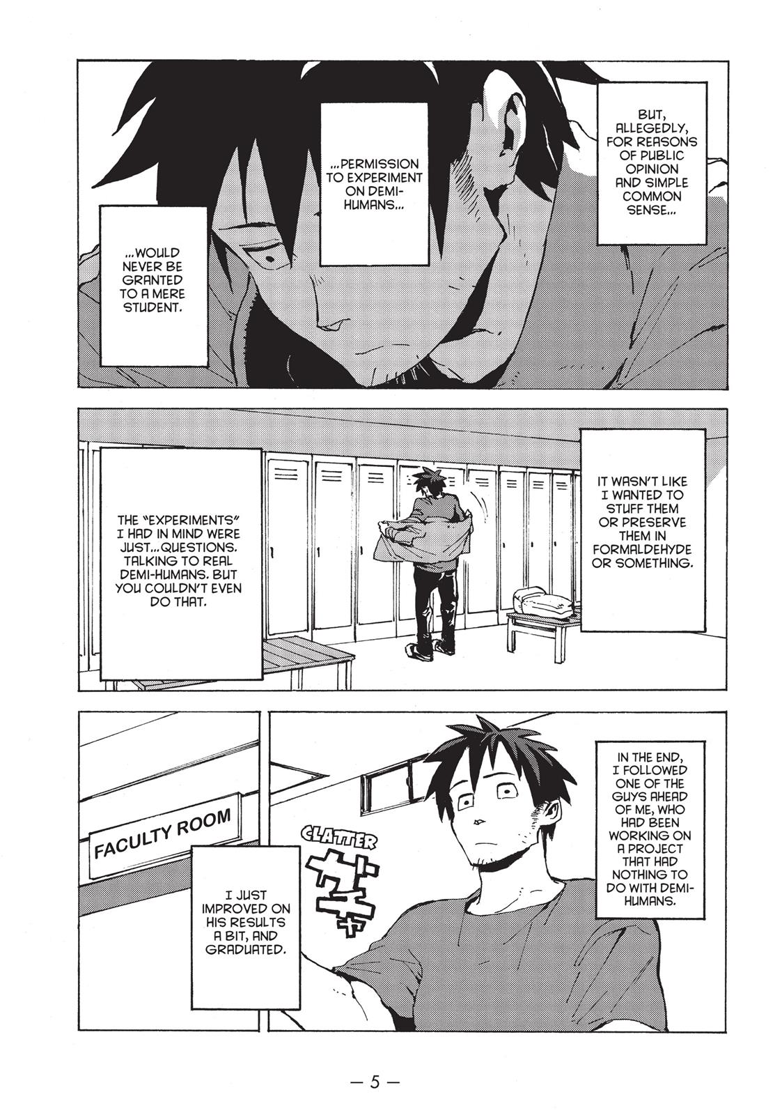 Read Interviews with Monster Girls (en) Manga Online