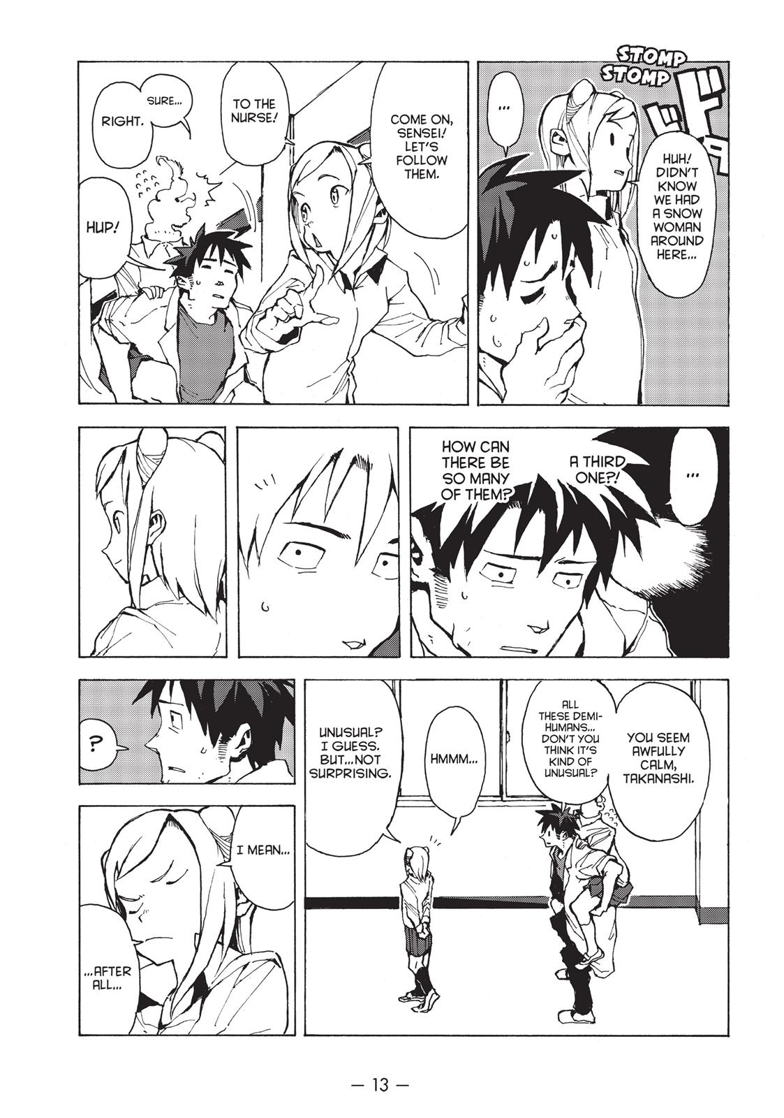 Read Interviews with Monster Girls (en) Manga Online