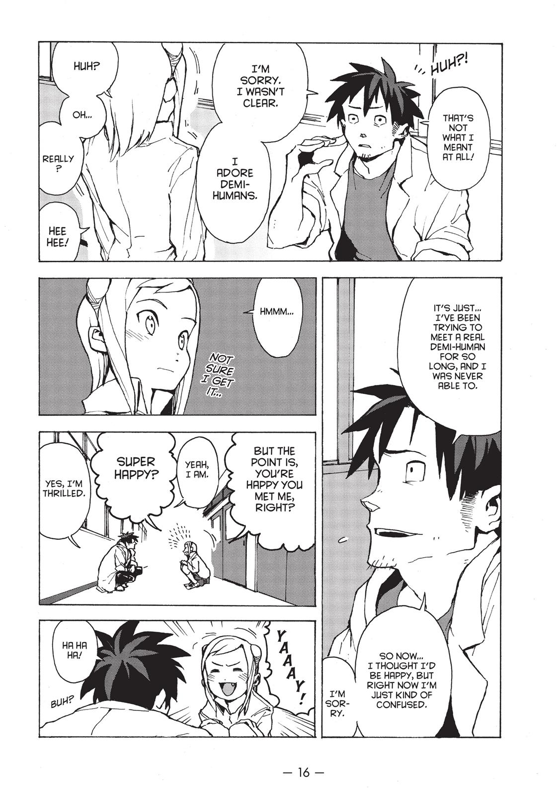 Read Interviews with Monster Girls (en) Manga Online