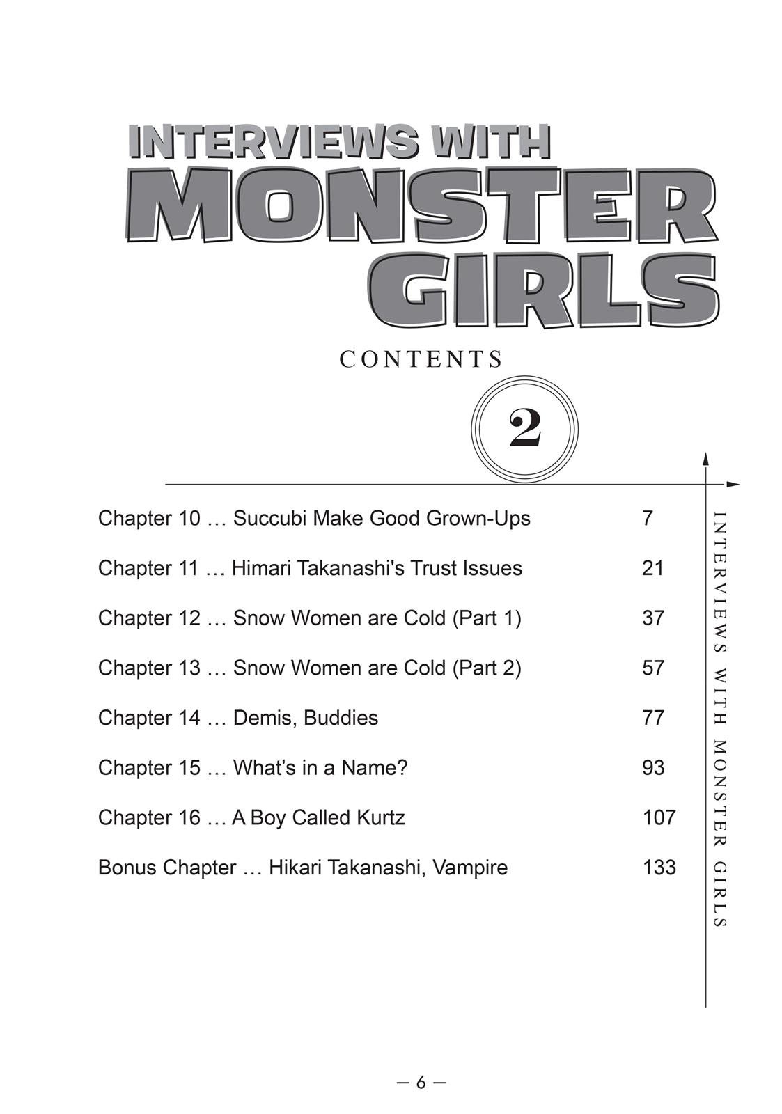 Read Interviews with Monster Girls (en) Manga Online