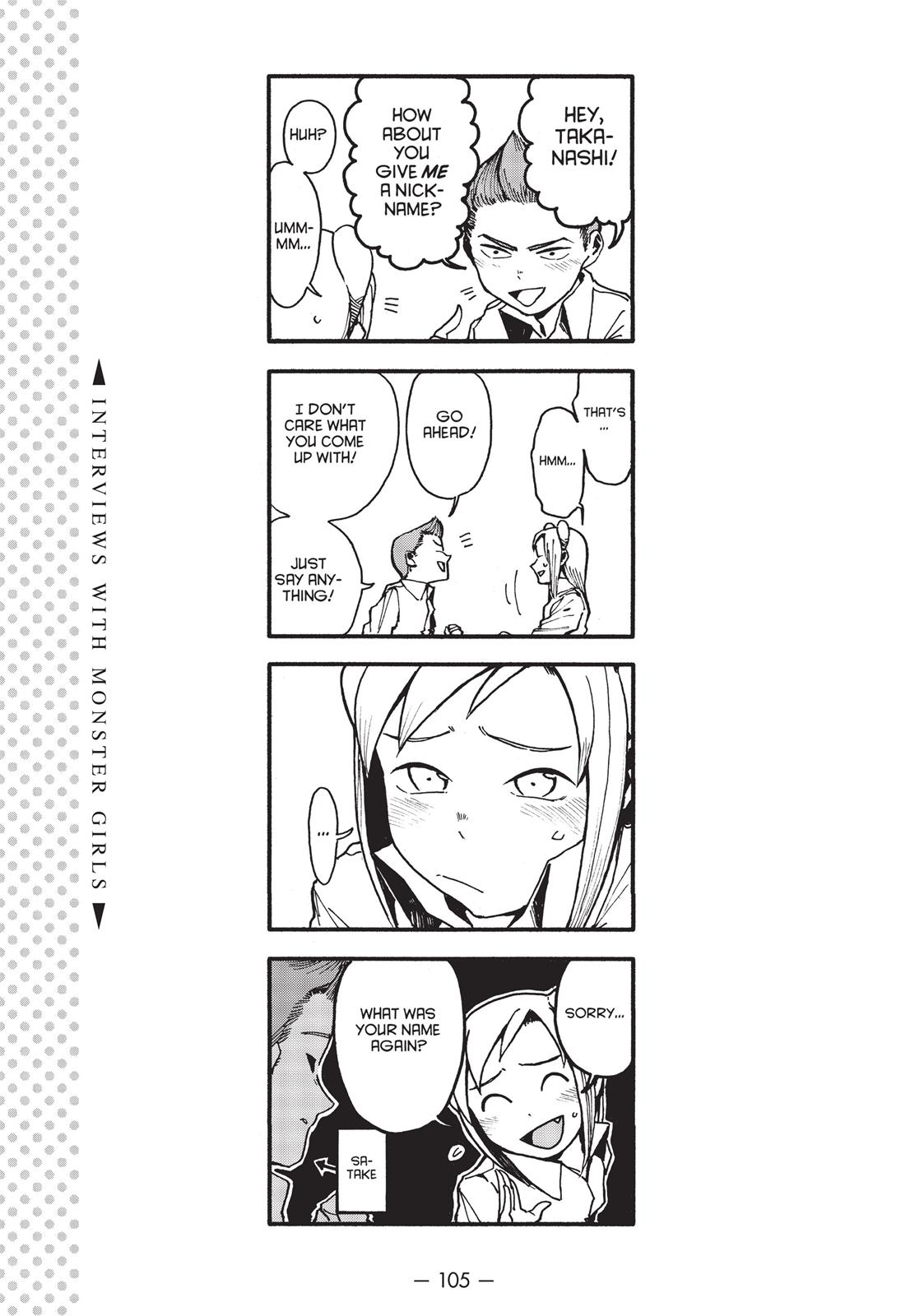 Read Interviews with Monster Girls (en) Manga Online