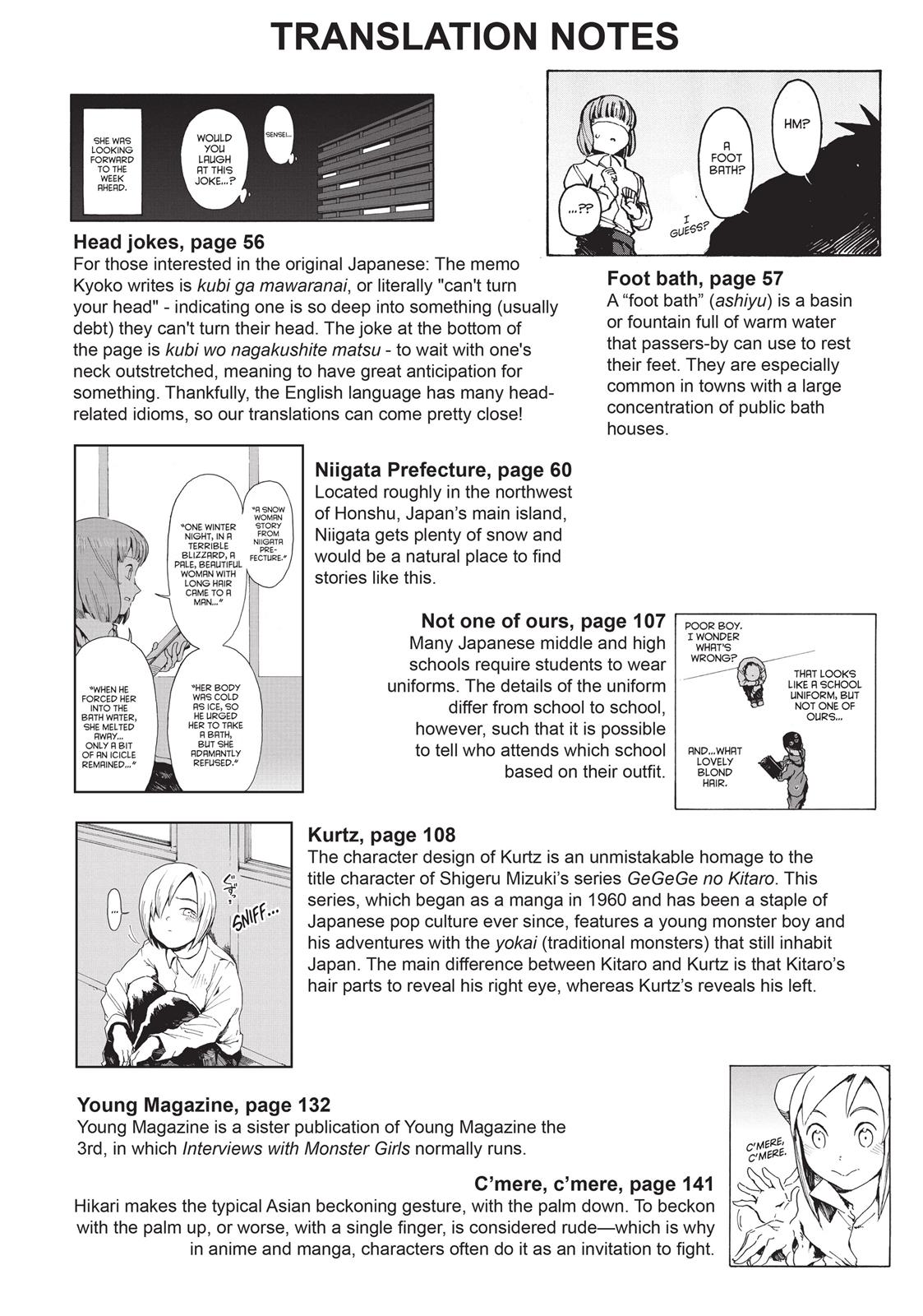 Read Interviews with Monster Girls (en) Manga Online