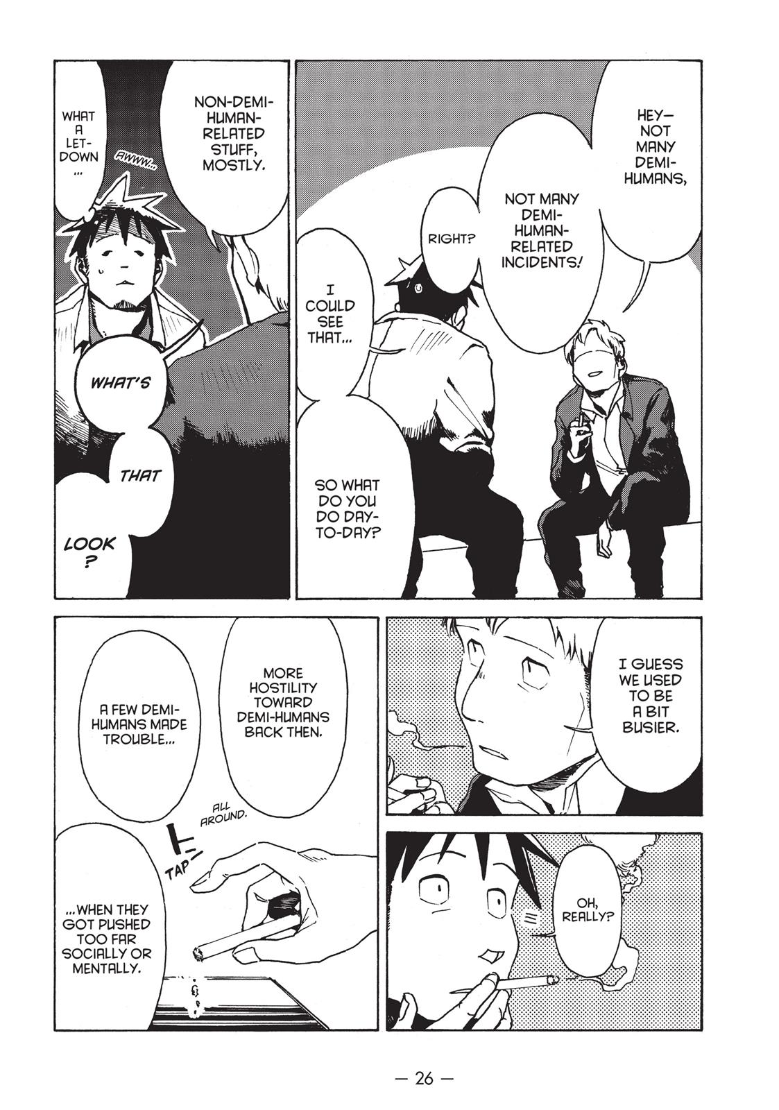 Read Interviews with Monster Girls (en) Manga Online