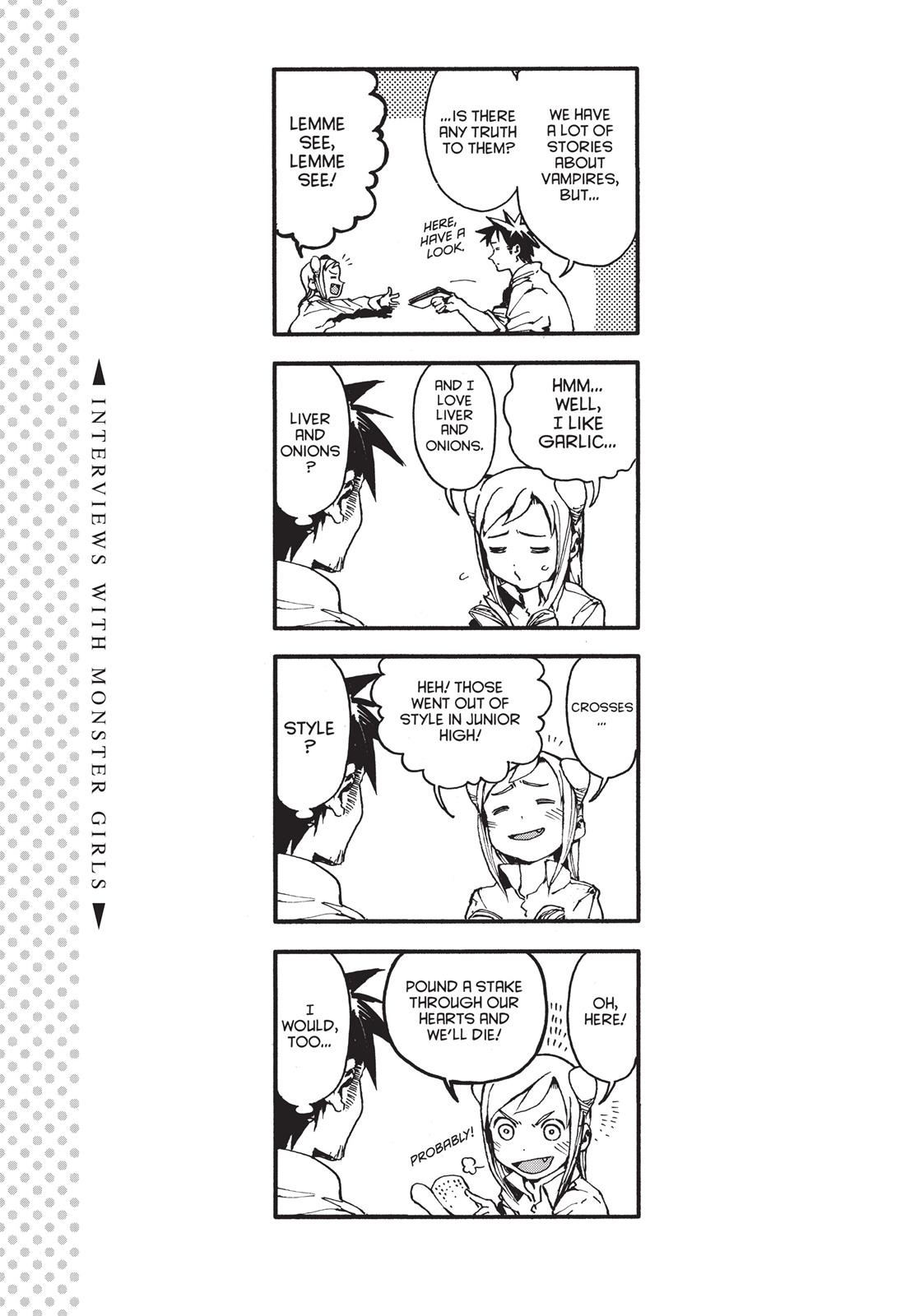 Read Interviews with Monster Girls (en) Manga Online