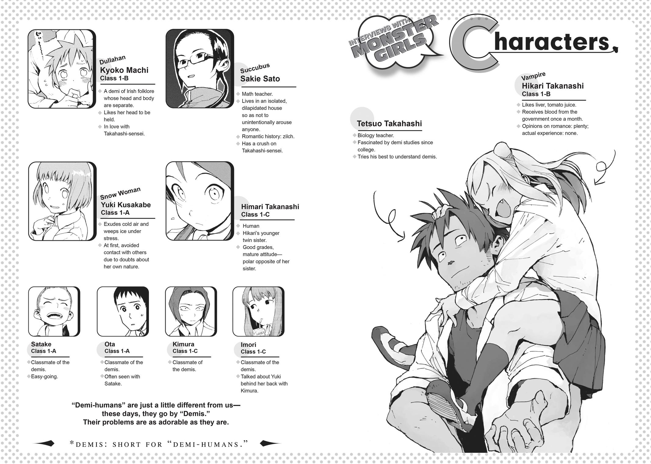 Read Interviews with Monster Girls (en) Manga Online