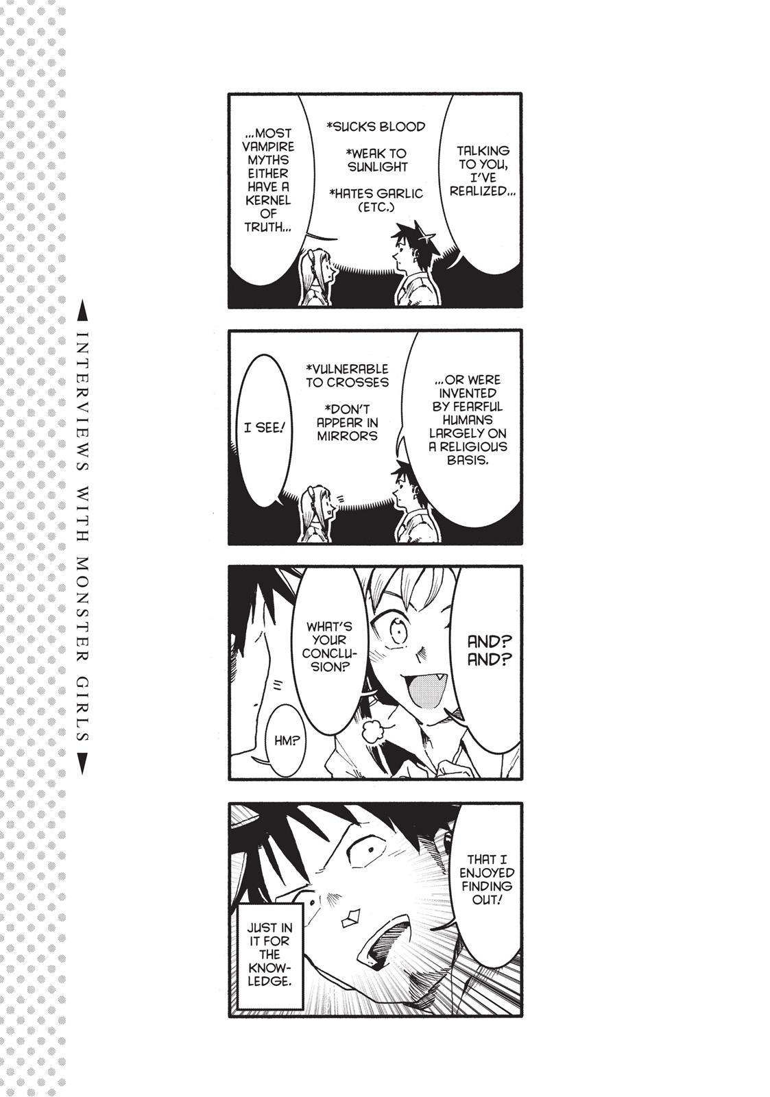 Read Interviews with Monster Girls (en) Manga Online