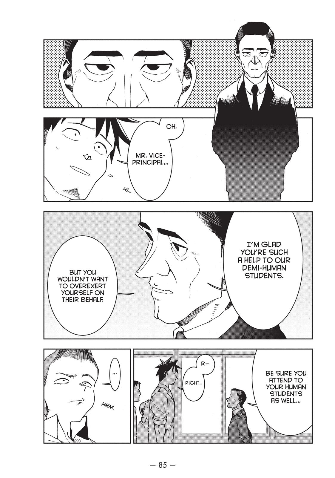 Read Interviews with Monster Girls (en) Manga Online