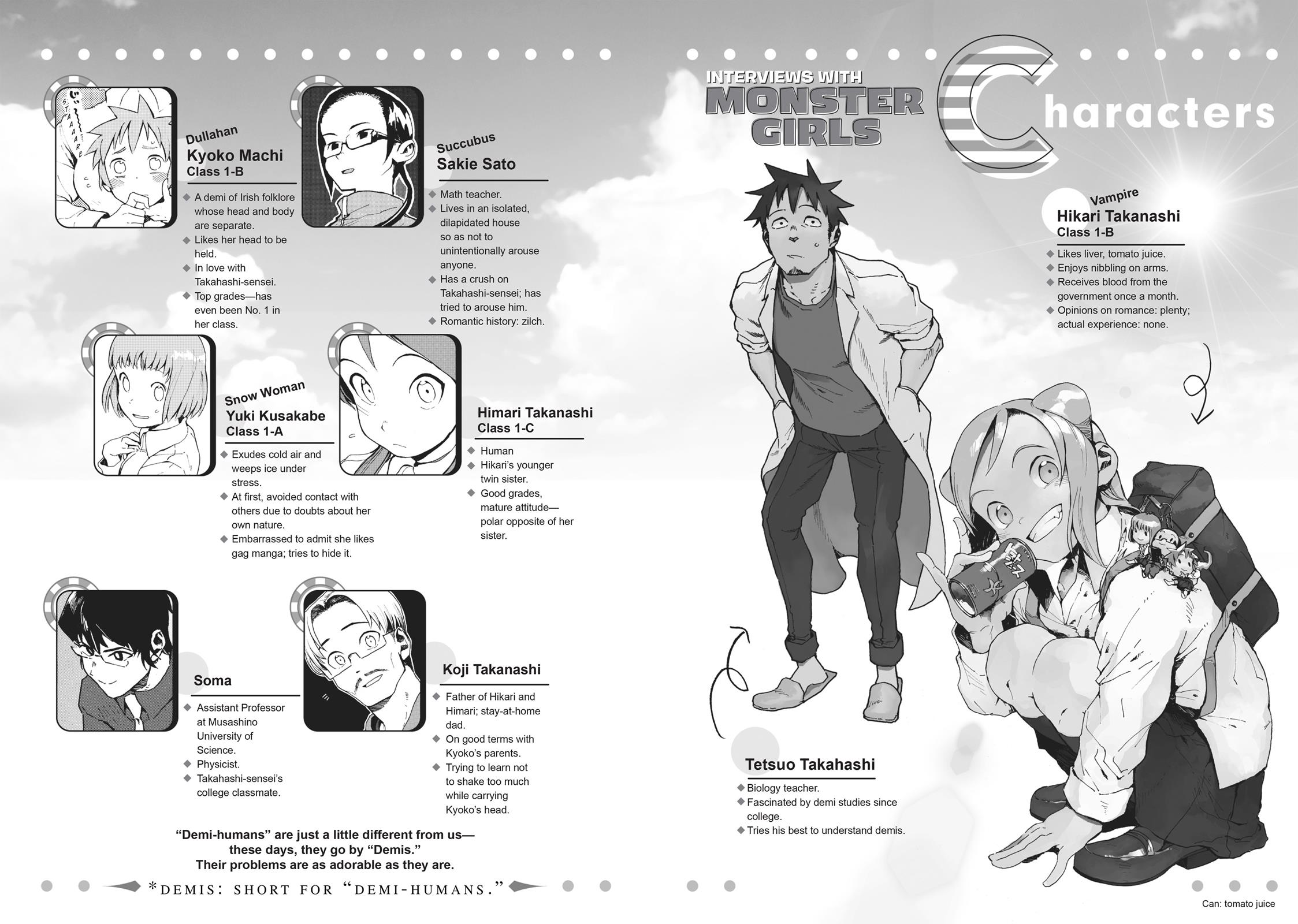 Read Interviews with Monster Girls (en) Manga Online