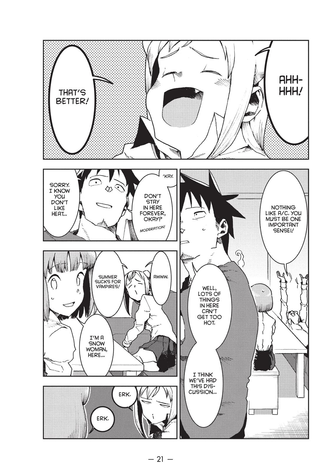 Read Interviews with Monster Girls (en) Manga Online