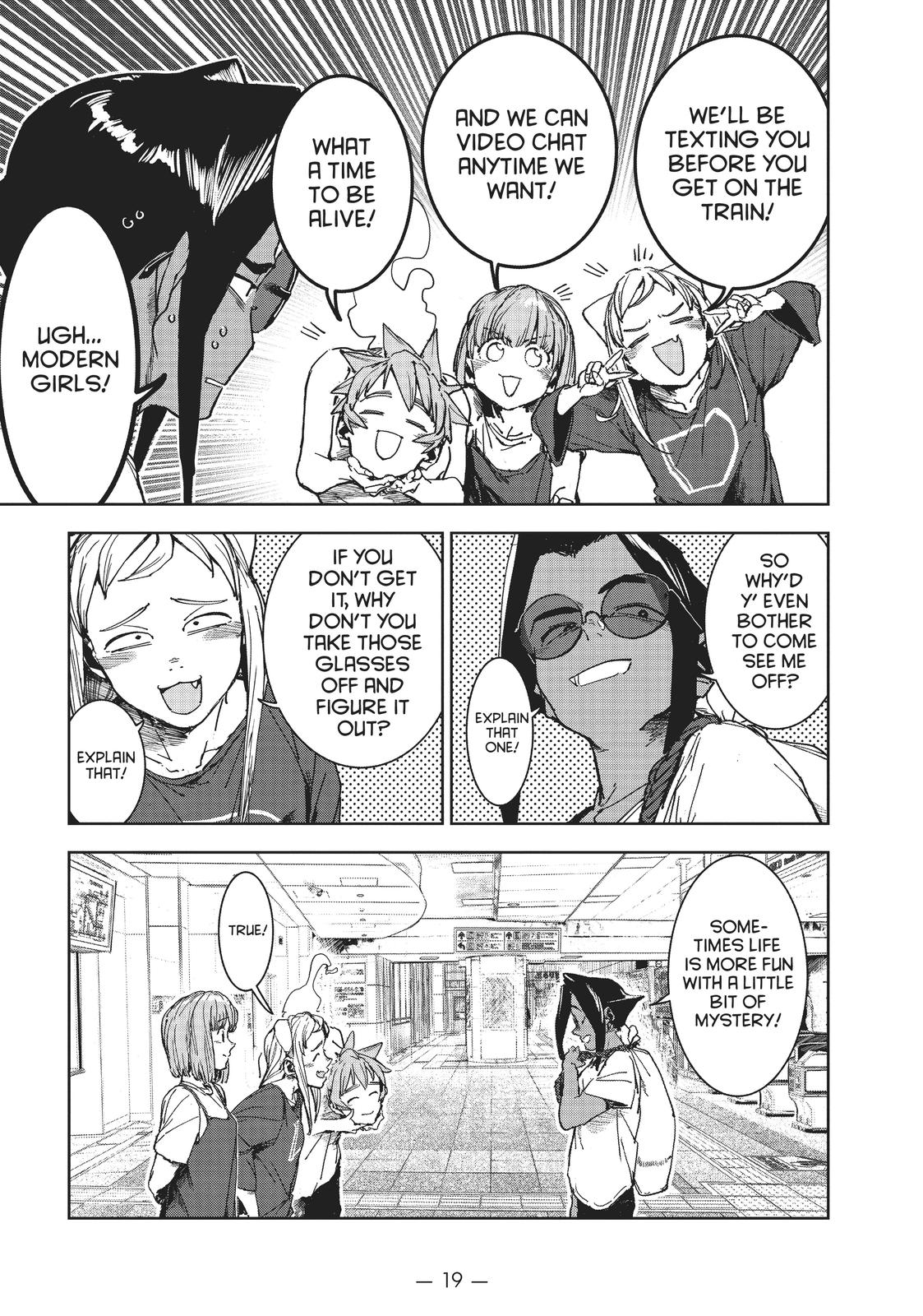 Read Interviews with Monster Girls (en) Manga Online