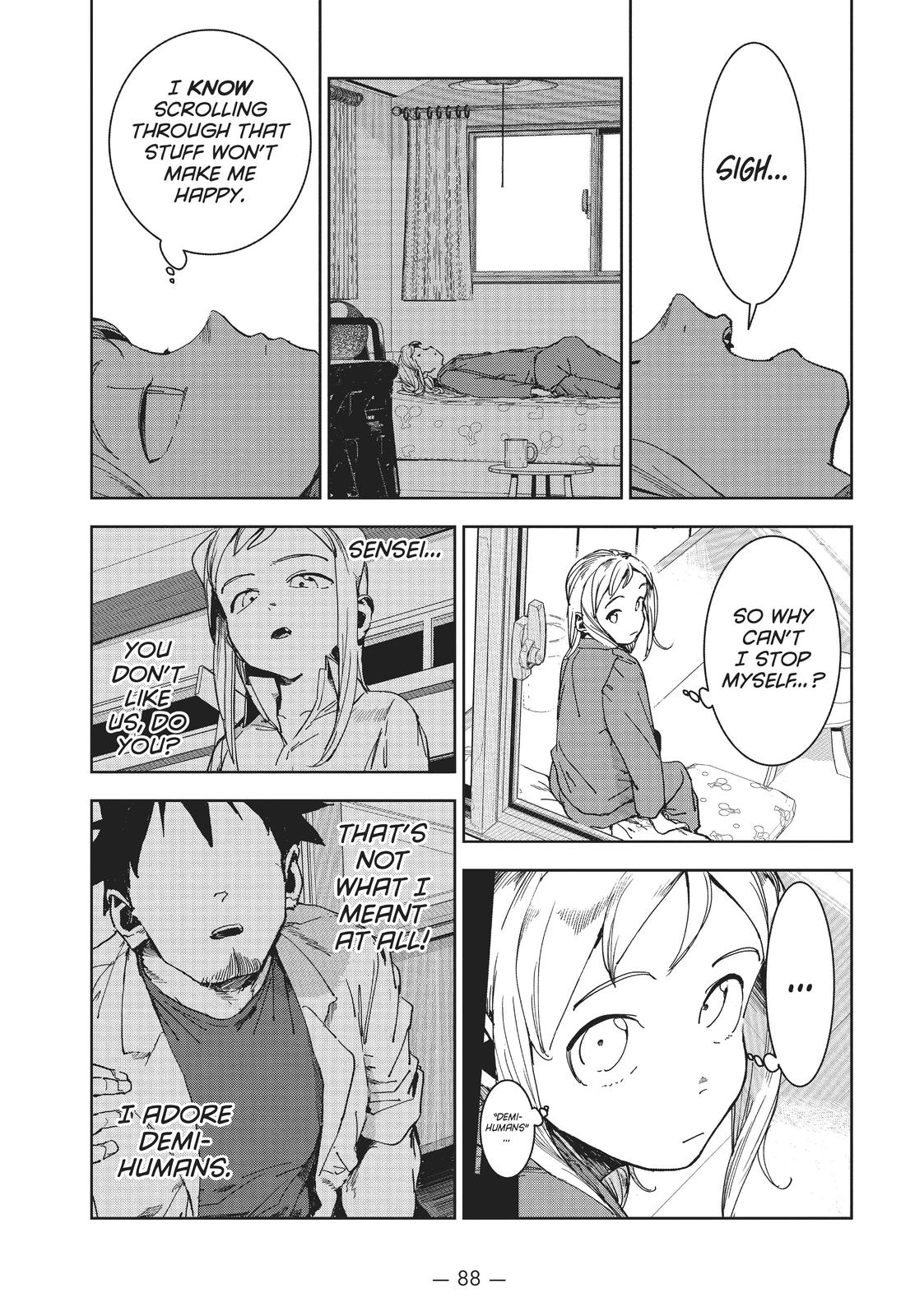 Read Interviews with Monster Girls (en) Manga Online