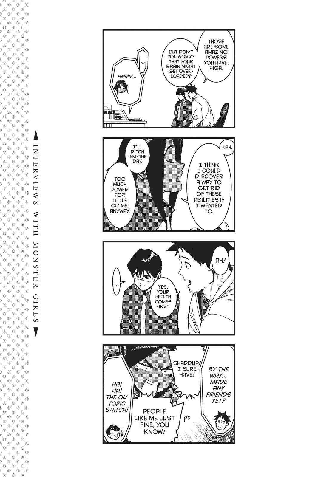 Read Interviews with Monster Girls (en) Manga Online