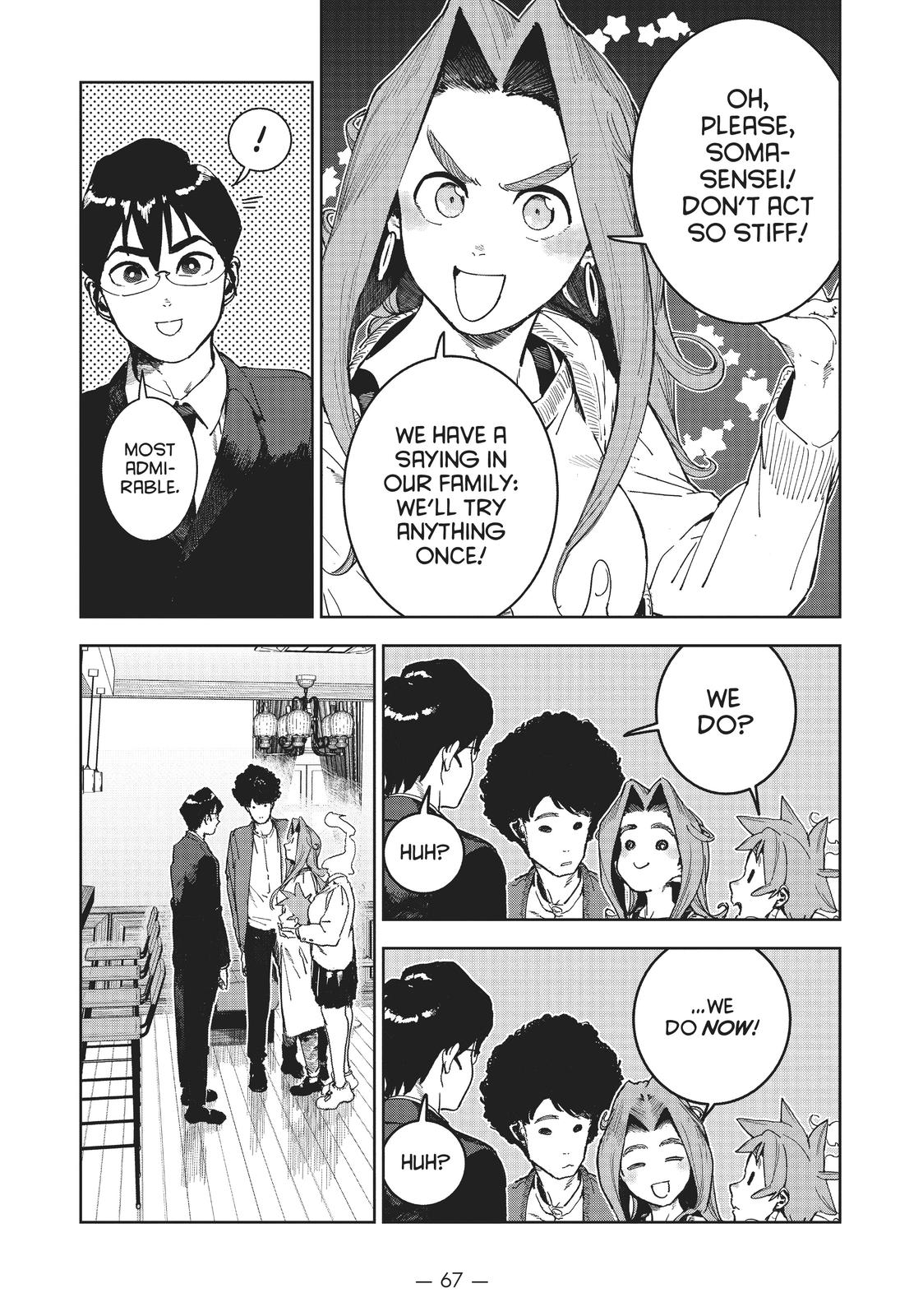 Read Interviews with Monster Girls (en) Manga Online