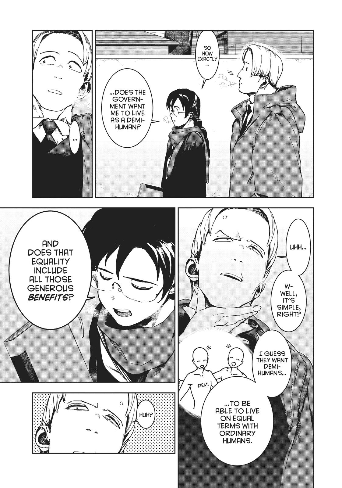 Read Interviews with Monster Girls (en) Manga Online