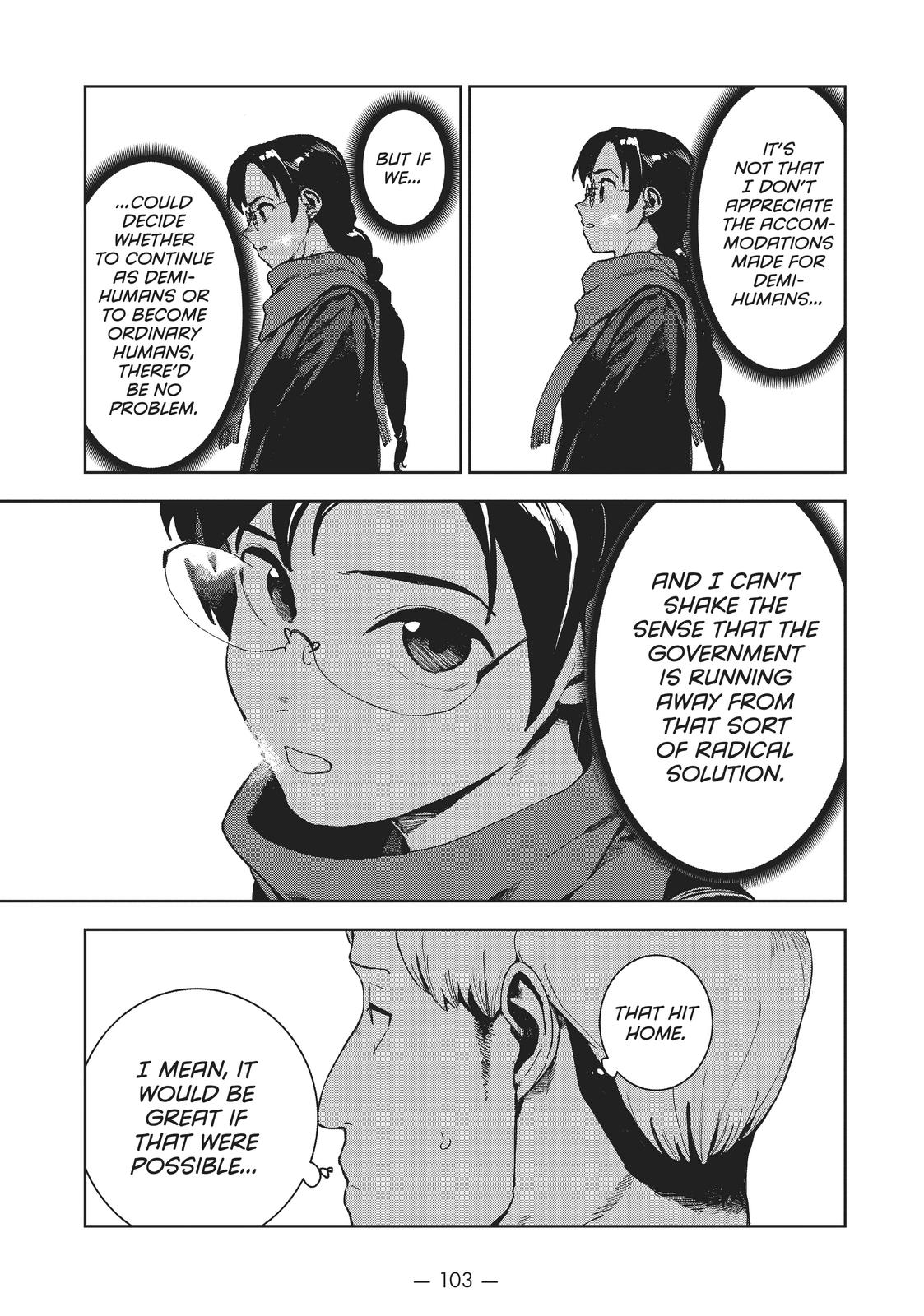 Read Interviews with Monster Girls (en) Manga Online