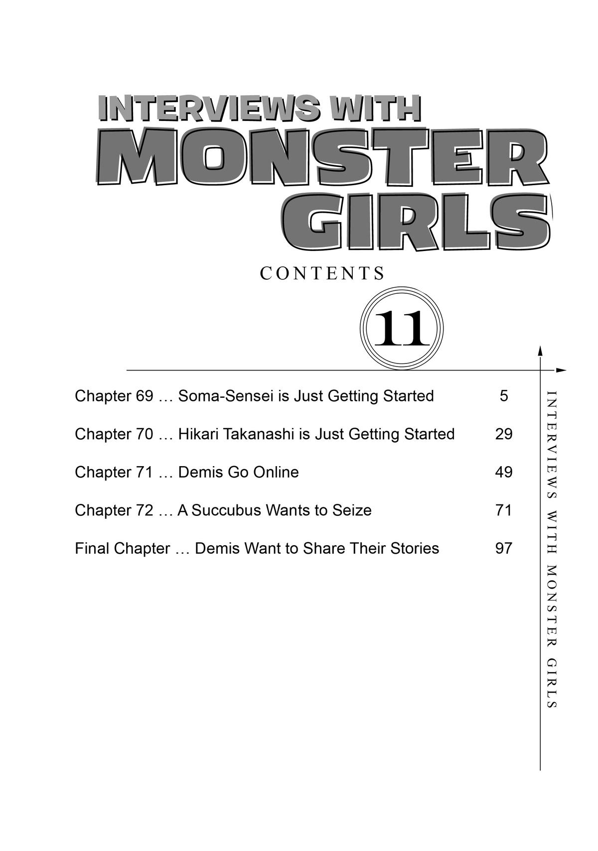 Read Interviews with Monster Girls (en) Manga Online