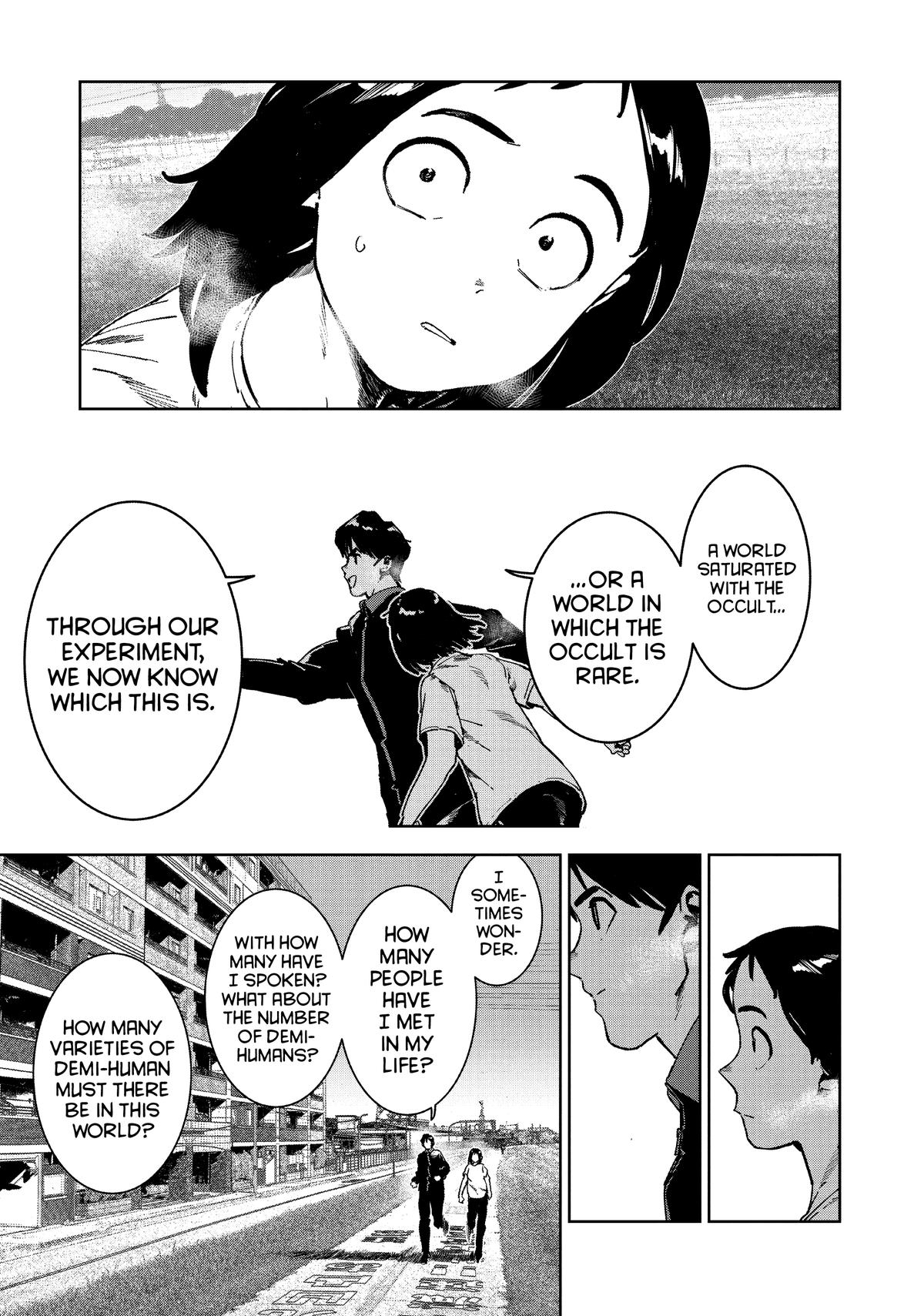 Read Interviews with Monster Girls (en) Manga Online