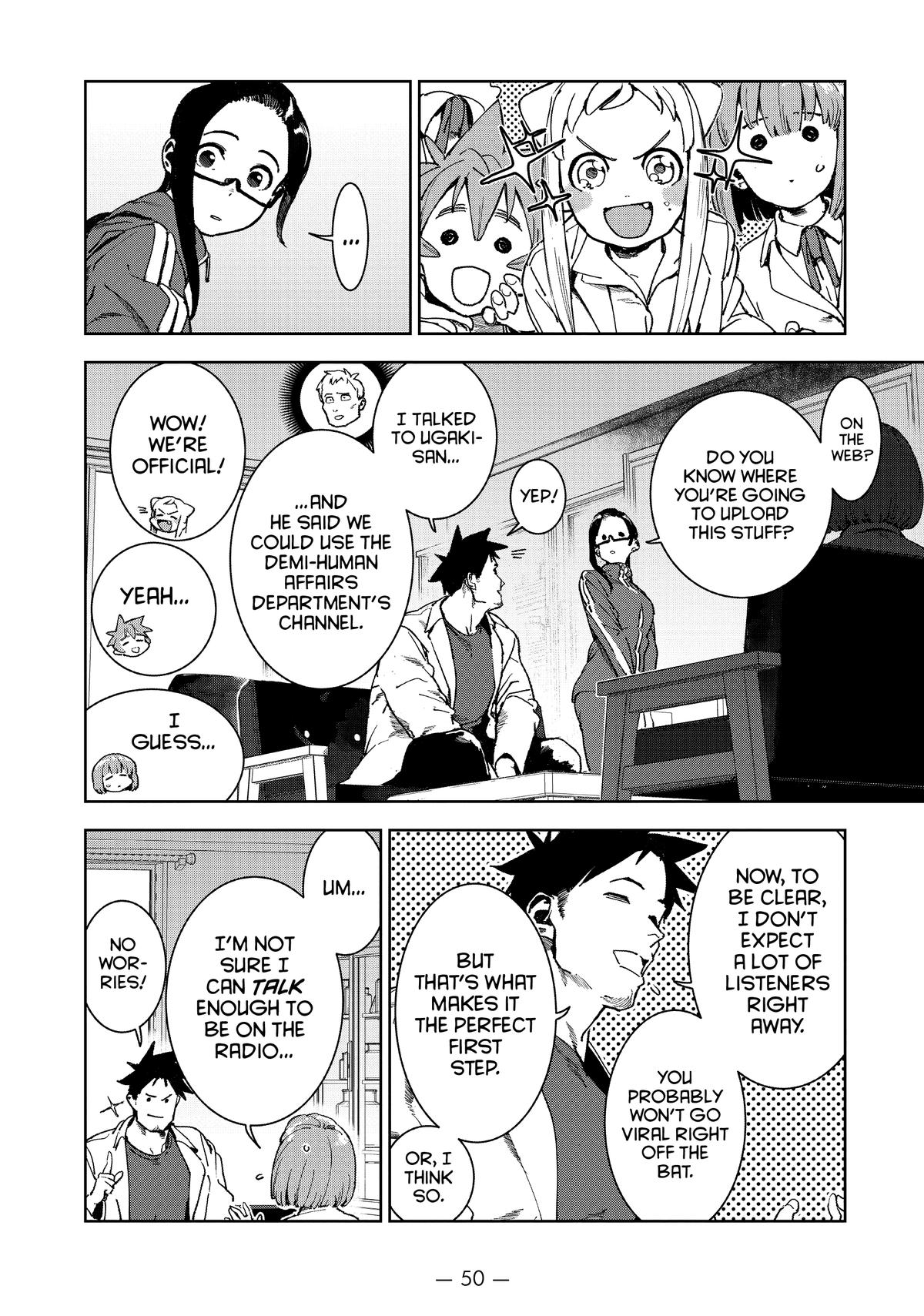 Read Interviews with Monster Girls (en) Manga Online