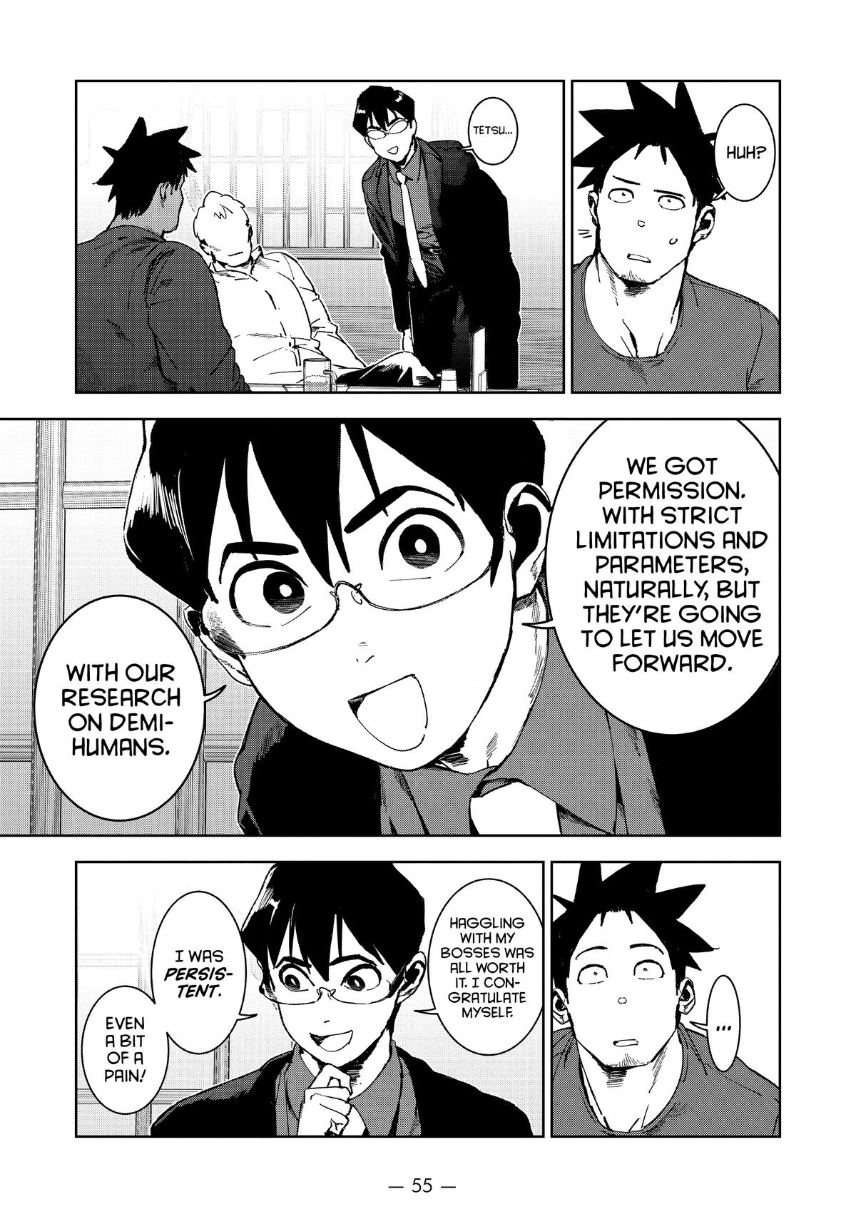 Read Interviews with Monster Girls (en) Manga Online