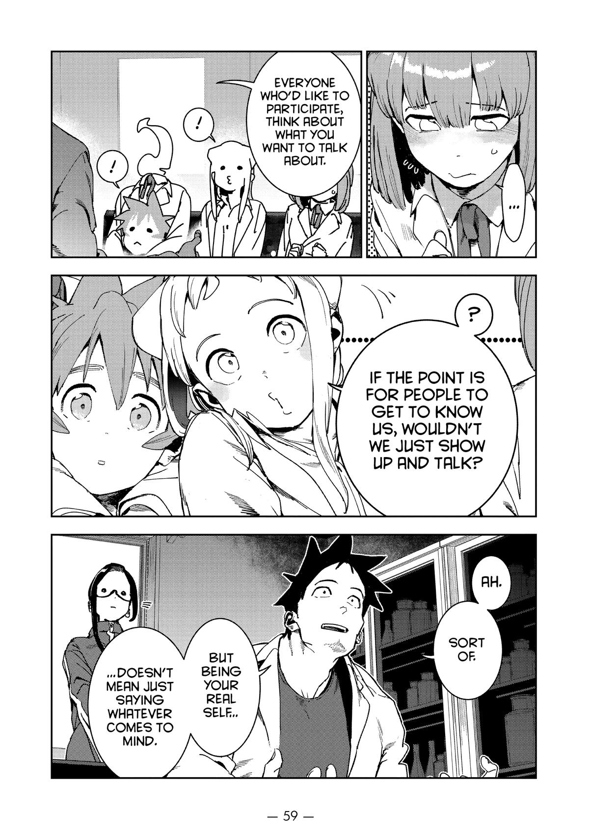 Read Interviews with Monster Girls (en) Manga Online