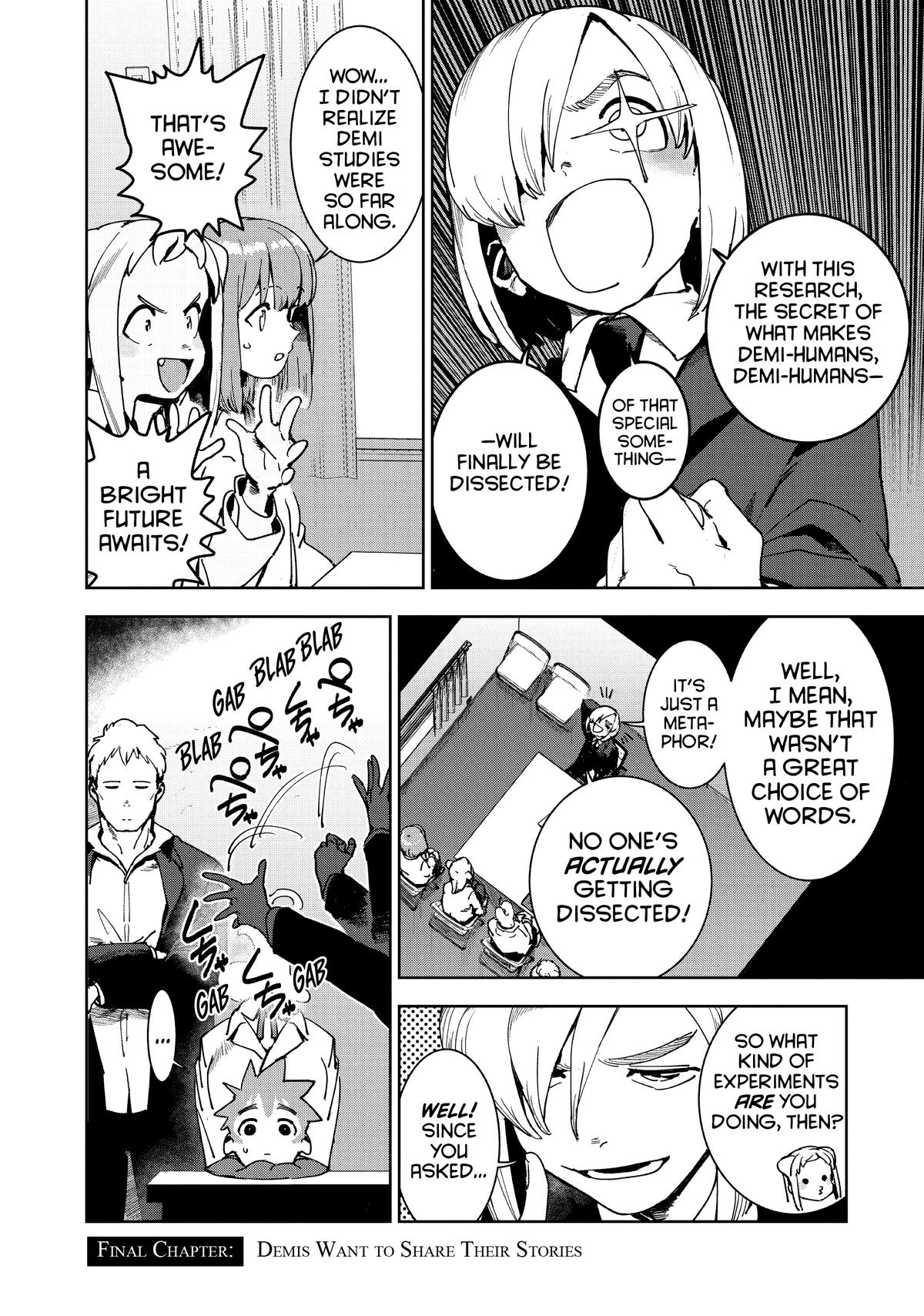 Read Interviews with Monster Girls (en) Manga Online