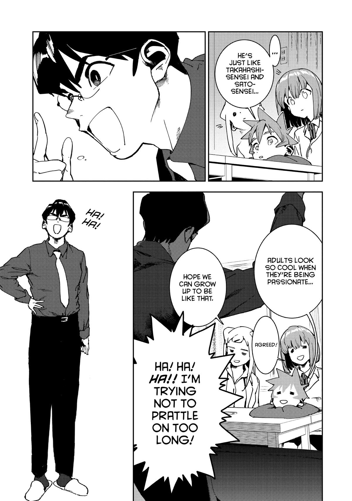 Read Interviews with Monster Girls (en) Manga Online