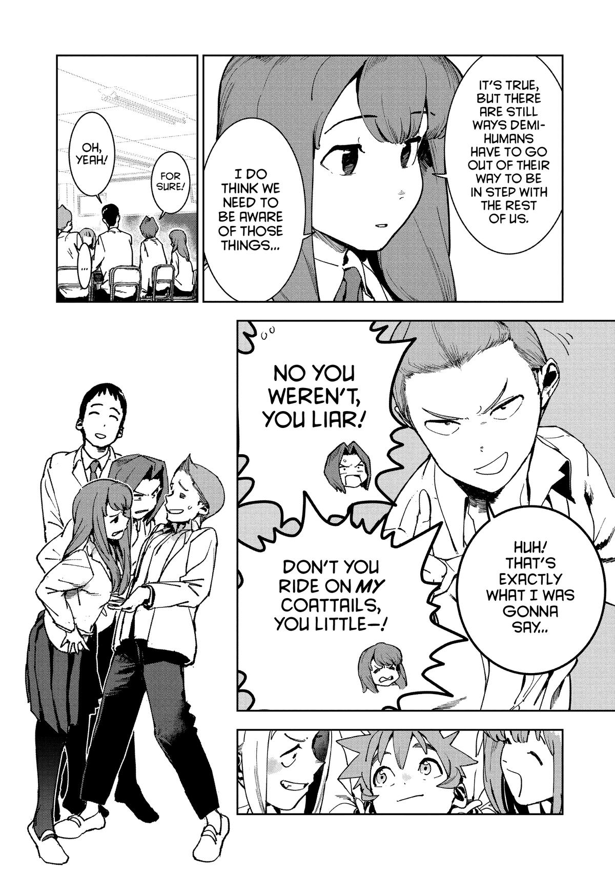 Read Interviews with Monster Girls (en) Manga Online