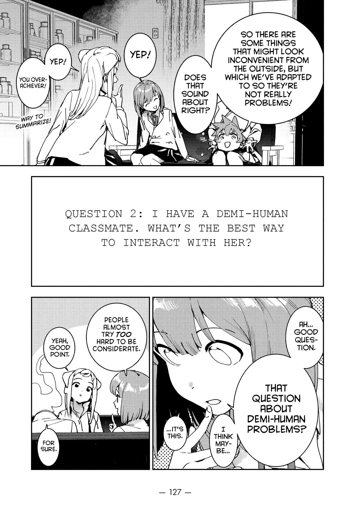 Read Interviews with Monster Girls (en) Manga Online